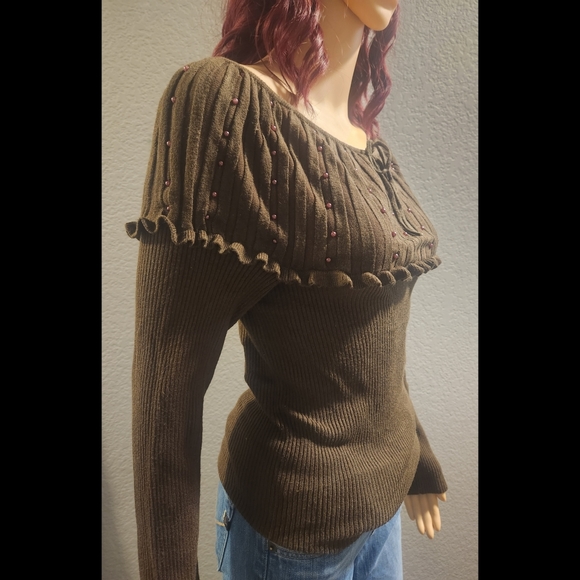 Beautiful VTG Gucci Ribbed Sweater - Picture 7 of 16
